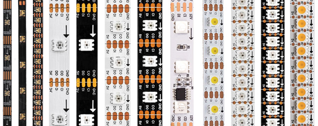 APA102 Programmable LED Strips